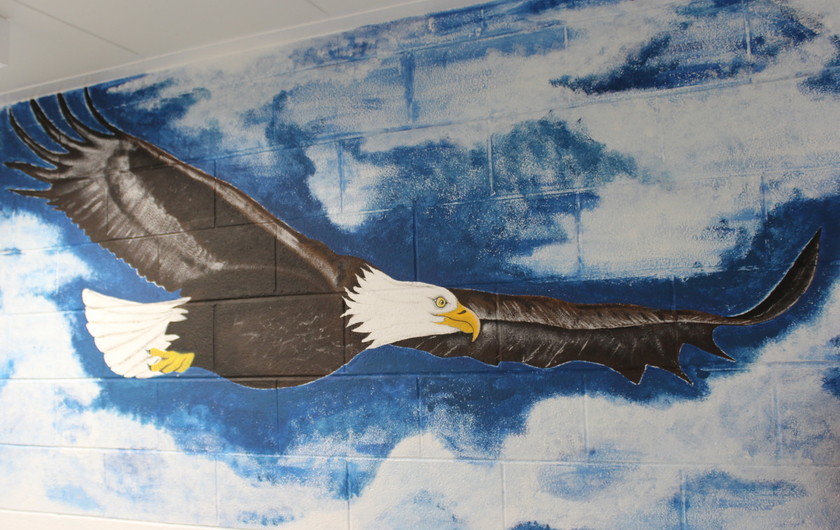 Eagle mural